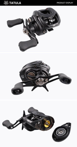 Image of NEW DAIWA TATULA 2019 Baitcasting Fishing Reel | Gear Ratios 5.5: 6.3; 7.3; 8.1 ; | 7BB + 1RB | 13.2 lb Max Drag | LONG CAST