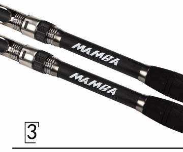 MAMBA CARBON Telescopic Spinning Fishing Rod | Carbon Fiber | 6'10''| 7'10''| 8'10''| 9'10" | 11'9'' |