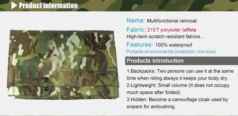 Image of VILEAD Fishing Raincoat