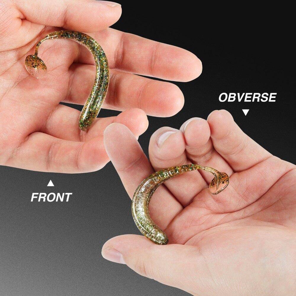 Piscifun Fishing  Soft Lure 90mm/4.5g | Handmade | Lure 6pcs/lot