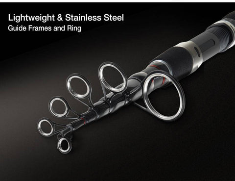 Image of Piscifun TRAVELLER Carbon Spinning Casting Rod 1.8M 2.1M 2.4M 2.7M 3M 3.6M Telescopic Fishing Rod M MH Power Portable Travel Rod