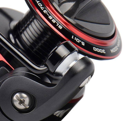 Image of KastKing Brutus Spinning Fishing Reel | 5.0:1 Gear Ratio 4+1 BB | 17 lbs Max Drag | Freshwater Spinning Fishing