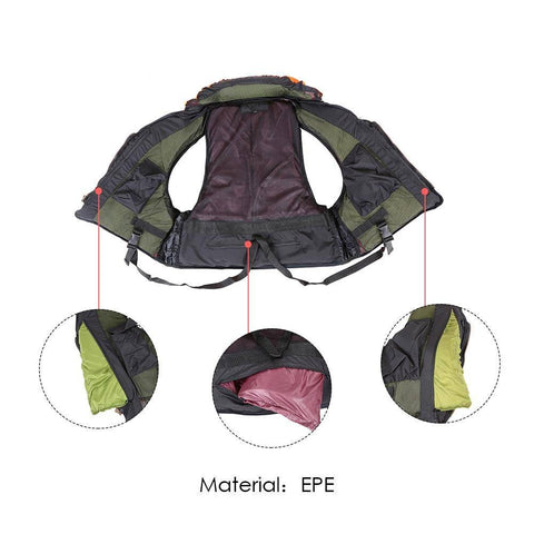 Image of Lixada New Fishing Vest Fishing Pack Outdoor Handy Adjustable Fly Vest