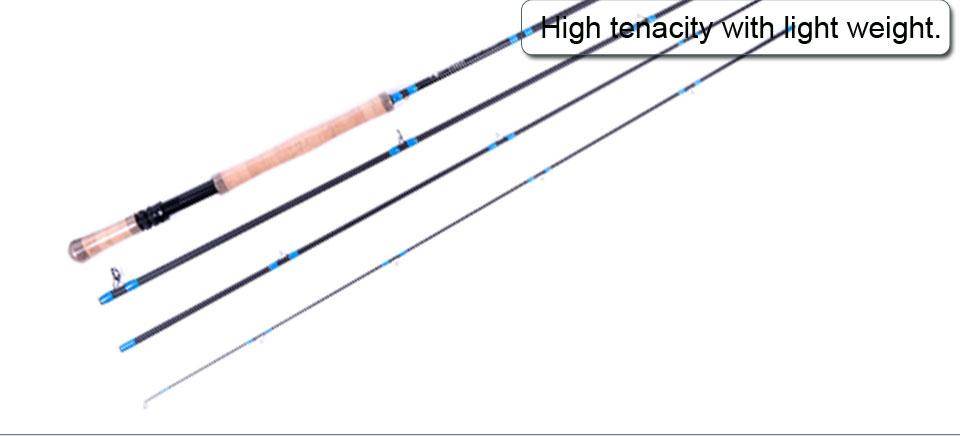 Switch Fly Rod With Switchable Fighting Butts |10'6''-11'6''| 4-9 WT| Cordura Tube