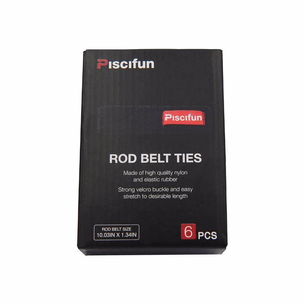Piscifun 6Pcs/Lot Fishing Rod Tie