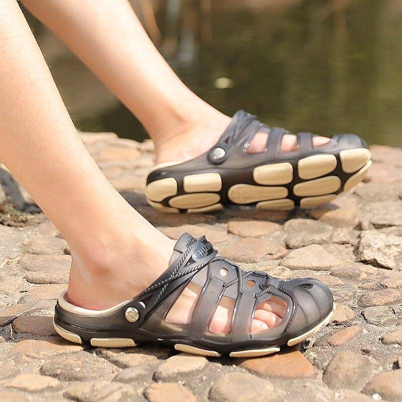 New Unisex Fishing Waders Beach Slippers Summer EVA Sandals Beach Shoes Mules Flip Flops Garden Breathable