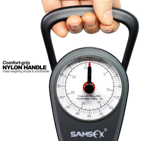 Image of SAMSFX Mechanical Hanging Scale built-in metal tape