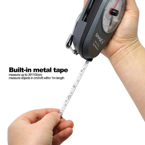 Image of SAMSFX Mechanical Hanging Scale built-in metal tape