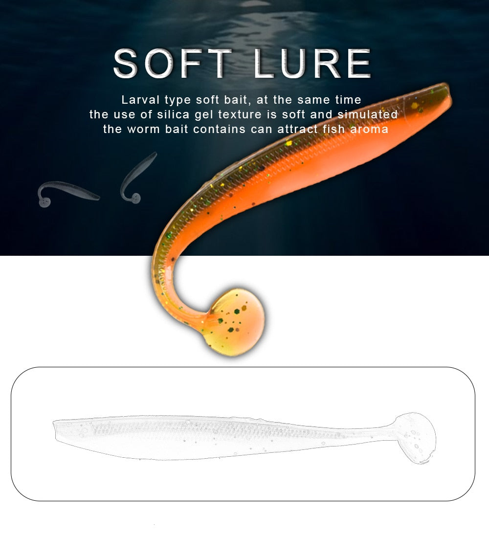 T-tail Wobblers Artificial Bait