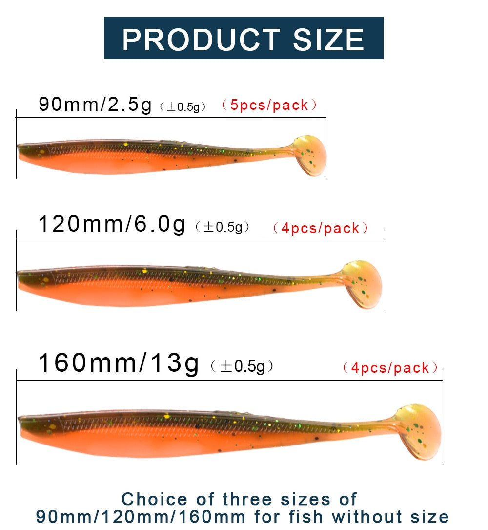 T-tail Wobblers Artificial Bait