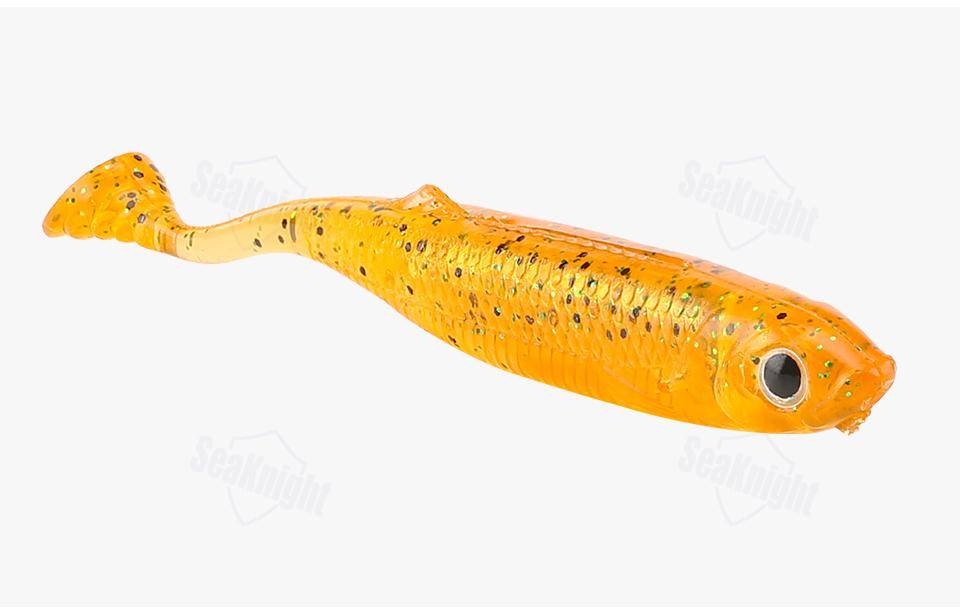 SeaKnight Soft Lure SL004 6g 10cm /3.9inch | 4PCS T Tail Fish Lure | Soft Bait | Saltwater/Freshwater