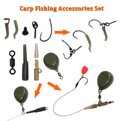 Image of Carp Fishing Tackle Box, 217Pcs