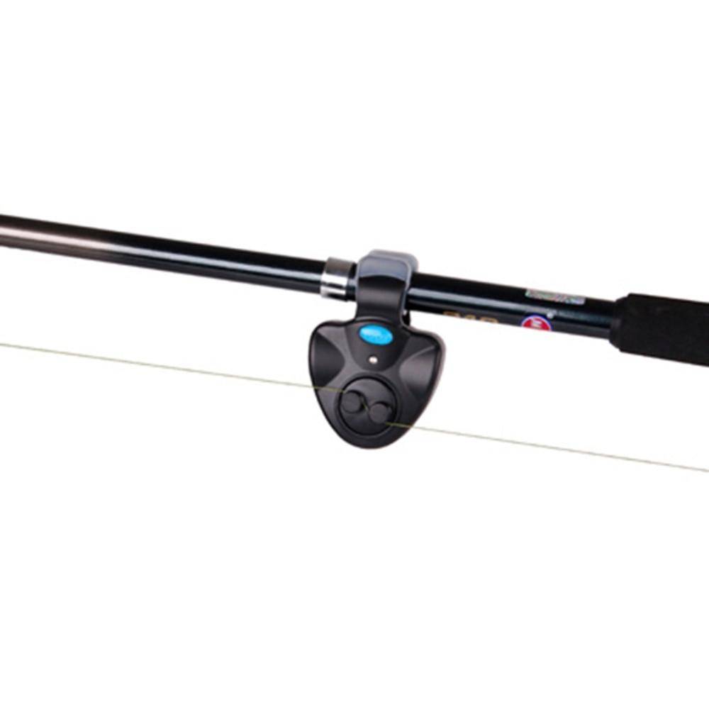 Universal Fishing Alarm Electronic LED Light Fish Bite Alarm Finder Sound Alert LED Light Clip On Fishing Rod