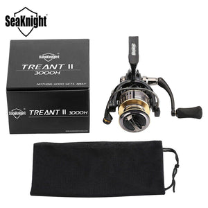 SeaKnight TREANT II Baitcasting Fishing Reel | Gear Ratios 5.0:1 or  6.2:1 | 11+ 1BB |33LBs lb Max Drag | Saltwater Fishing