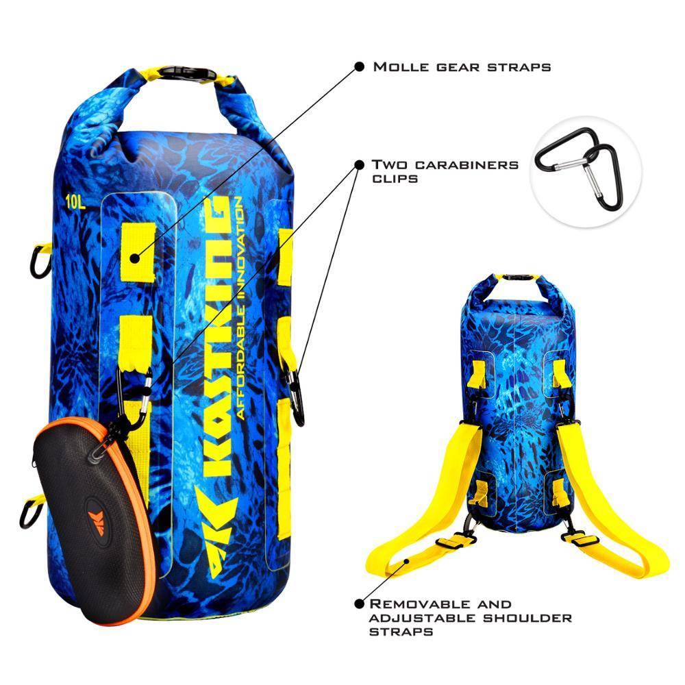 KastKing Abrasion Resistant Waterproof Dry Bag | 10L 20L 30L