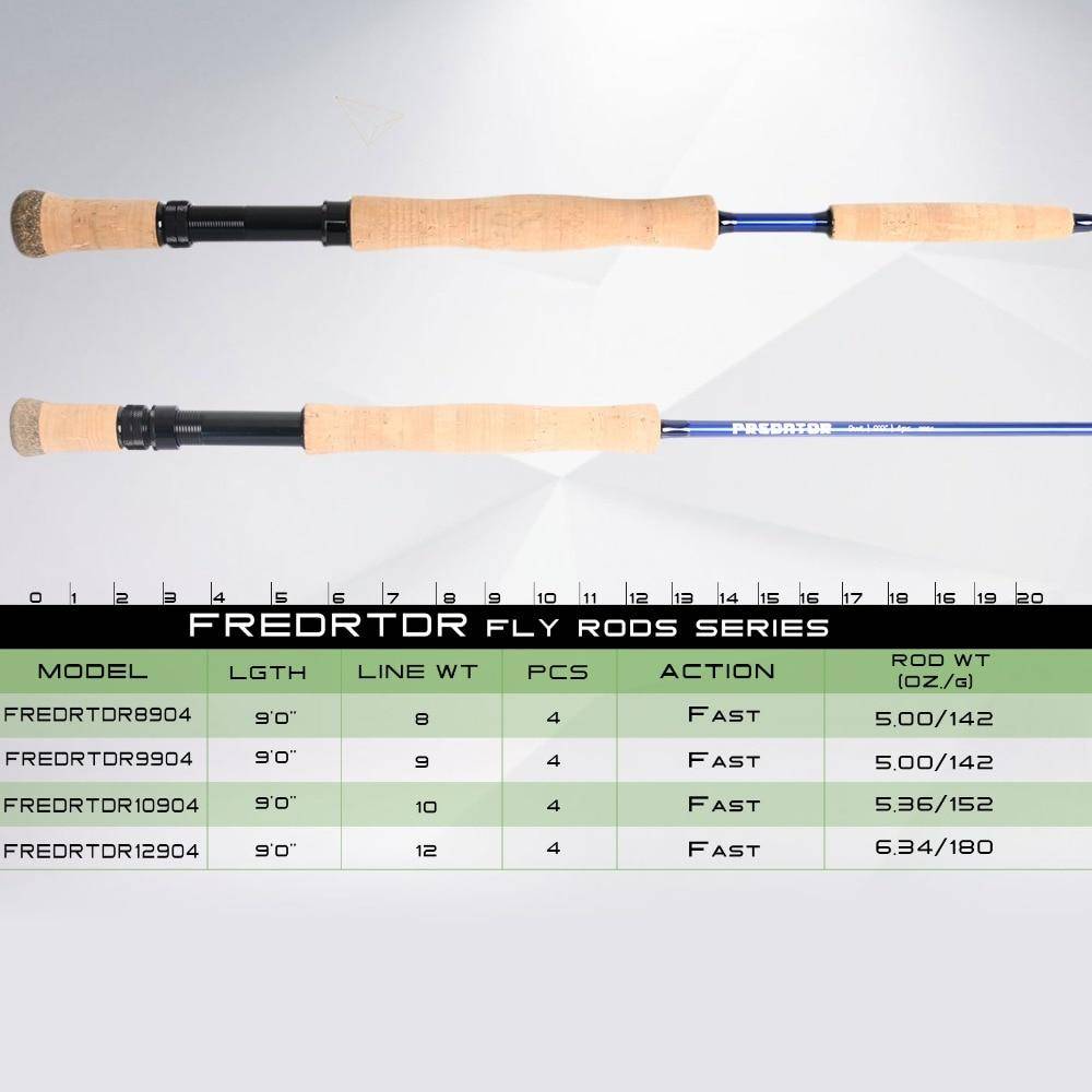 Maximumcatch Saltwater Fly Fishing Rod 8 - 12WT 9FT | Fast Action |30T SK Carbon Fiber  Rod Tube