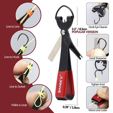 Image of SAMSFX Fishing Quick Knot Tool - Fast Tie Nail Knotter