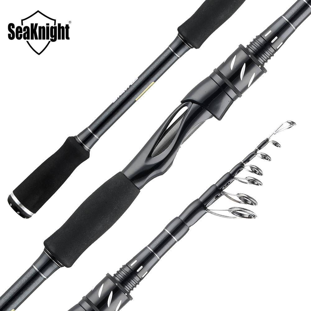 SeaKnight 2019 New Arrival Sange II Lure Fishing Rod 2.1M 2.4M M Power 7-25g Carbon Material Casting Spinning Rod with EVA Grip