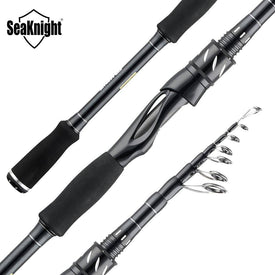 SeaKnight 2019 New Arrival Sange II Lure Fishing Rod 2.1M 2.4M M Power 7-25g Carbon Material Casting Spinning Rod with EVA Grip
