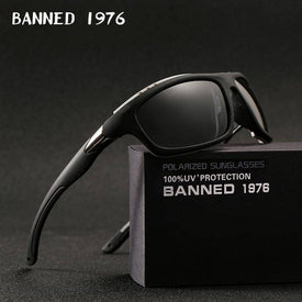 BANNED 1976 HD Polarized Sports  Sunglasses