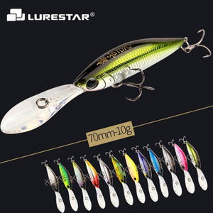 10g 110mm Levitation Action Minnow Fishing Lure Big Spoiler Top Quality Hard Bait Salt Water Fresh Water Fishing Tackle