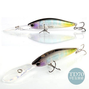 10g 110mm Levitation Action Minnow Fishing Lure Big Spoiler Top Quality Hard Bait Salt Water Fresh Water Fishing Tackle