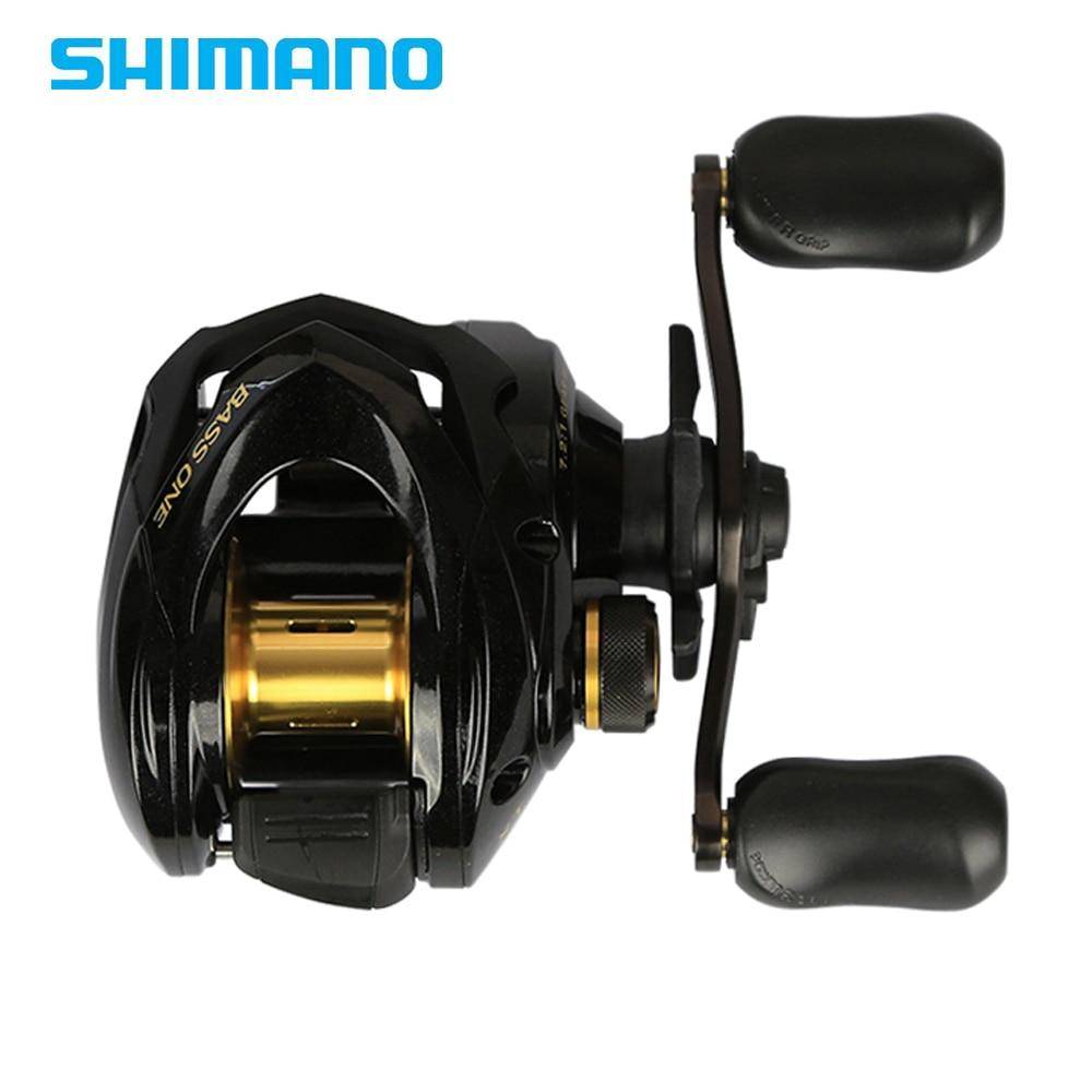 SHIMANO BASS ONE XT Baitcasting Fishing Reel  | 7.2:1 Gear Ratio 4+1BB Fresh/Saltwater Magnetic Brake System Ultralight High Speed Fishing Reel