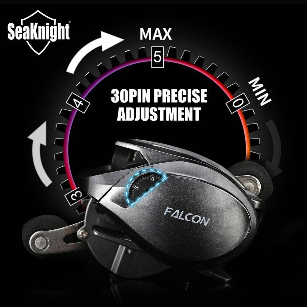 KastKing FALCON Baitcasting Reel | 7.2:1 or 8.1:1  Gear Ratio |10+1 BB | Magnetic Brake, 17.6/15.4 lb Max Drag | High Speed & Long Casting