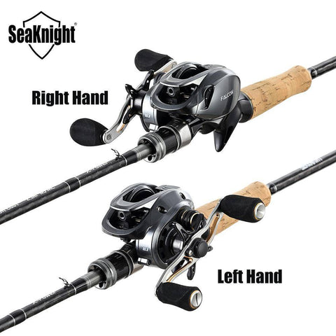 Image of Seaknighht FALCON High Speed Baitcasting Reel 7.2:1 8.1:1 Magnetic Brake System