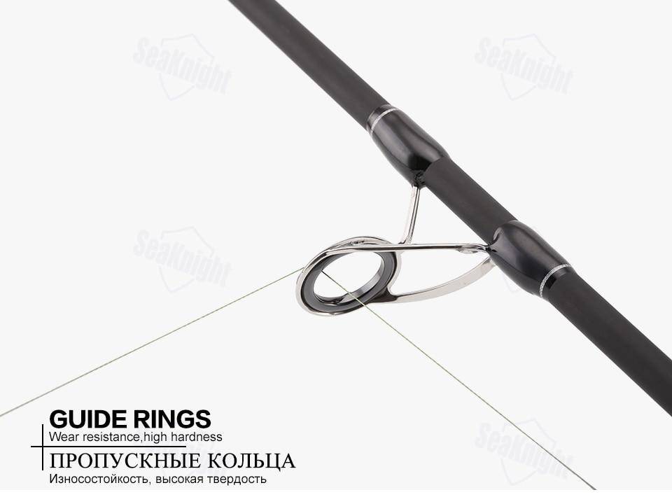SeaKnight Yasha 704M 2.1M 2.4M 2.7M Lure Fishing Rod Casting Spinning Rod Lure W. 10-30g 12-25LB 4 Sections Pole 65cm Bag Tube