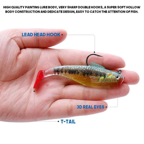 Image of VTAVTA Lead Head Soft Silicone Bait