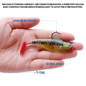 VTAVTA Lead Head Soft Silicone Bait