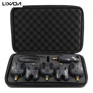 Lixada Wireless Fishing Bite Alarms 2-6 Set |  Sound Alert Kit  | with Case