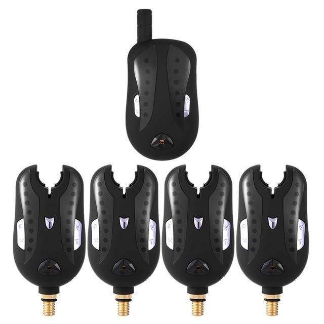 Lixada Wireless Fishing Bite Alarms 2-6 Set |  Sound Alert Kit  | with Case