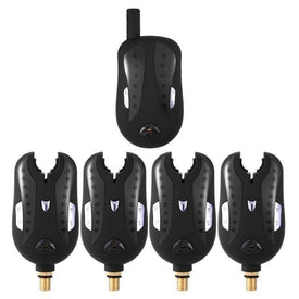 Lixada Wireless Fishing Bite Alarms 2-6 Set |  Sound Alert Kit  | with Case