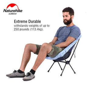 Naturehike Ultralight Backpacking Camping Chair |Heavy Duty 300lb(113kg)