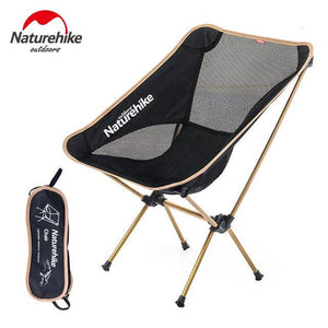 Naturehike Ultralight Backpacking Camping Chair |Heavy Duty 300lb(113kg)