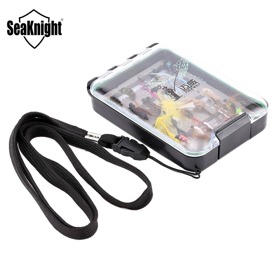 SeaKnight MAXWAY Fly Fishing Set 4 Sections Fly Fishing Rod Reel with Fly Fishing Line Lure Bag Combo River Tackle 7 8 9 10ft
