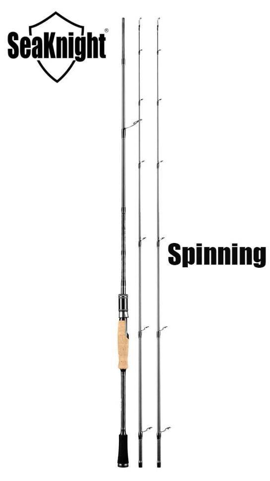 SeaKnight Falcon Telescopic Spinning Fishing Rod | Carbon Fiber | LENGTH - 6'6" ; 6'10'' ;7'10''| POWER M&ML - M&MH|