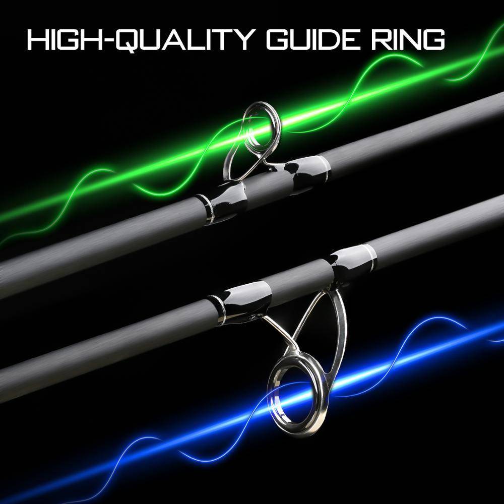 SeaKnight YASHA Spinning/Casting Fishing Rod | Length: 6'10'' - 9'10'' | Power-M  |Carbon Fiber and Cork Handle