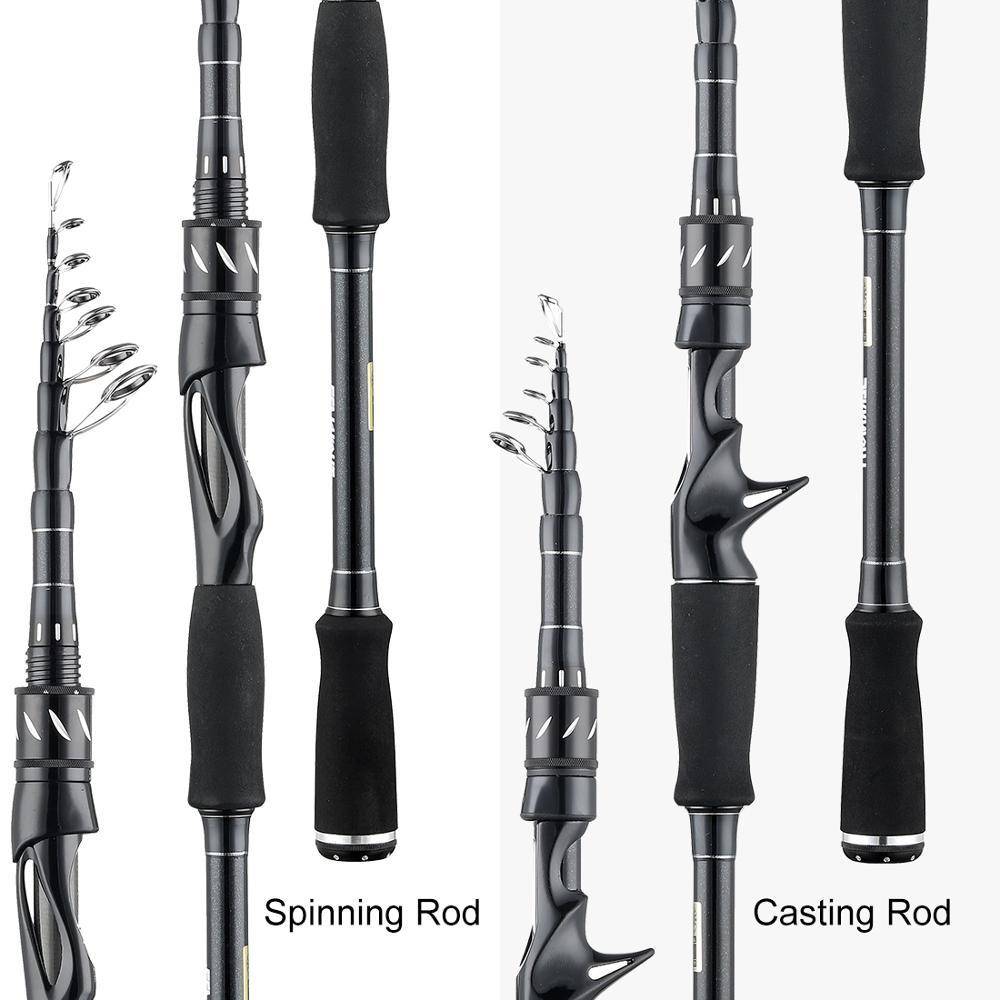SeaKnight 2019 New Arrival Sange II Lure Fishing Rod 2.1M 2.4M M Power 7-25g Carbon Material Casting Spinning Rod with EVA Grip