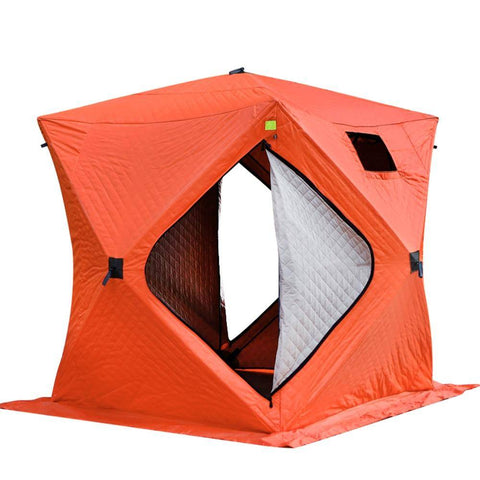 Image of Ice Fishing Tent | 3-4 Persons | 2 Doors