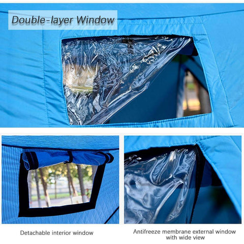 Image of Ice Fishing Tent | 3-4 Persons | 2 Doors