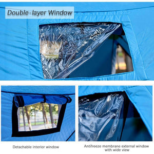 Ice Fishing Tent | 3-4 Persons | 2 Doors