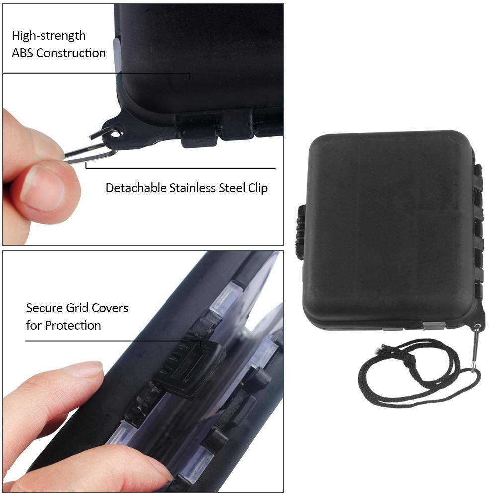 177pcs Fishing Terminal Tackle Box Kit -  Crank Hooks Sinker Weights Swivels Snaps Connectors Beads With Tackle Box Set