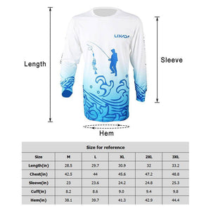 Lixada Ropa Long Sleeve Fishing Shirt