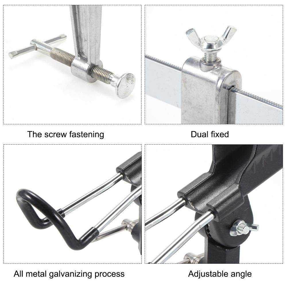 Lixada Universal Fishing Rod Holder For On Boat Deck, Harbor Decks Mount