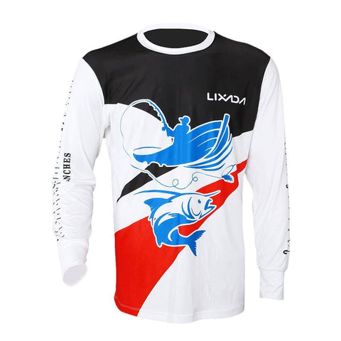 Image of Lixada UPF 50+ Fishing Clothing  Long Sleeve Fishing Shirt