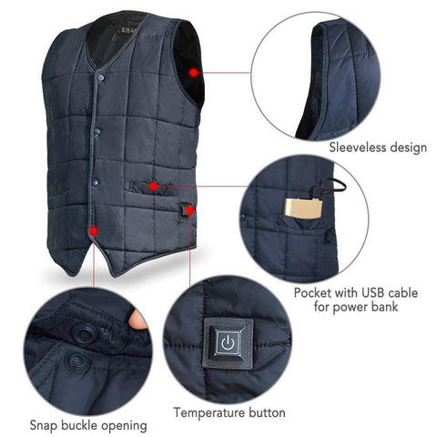 Image of Winter Warm Electric Heated Jacket