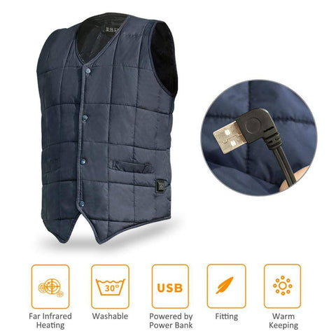 Image of Winter Warm Electric Heated Jacket